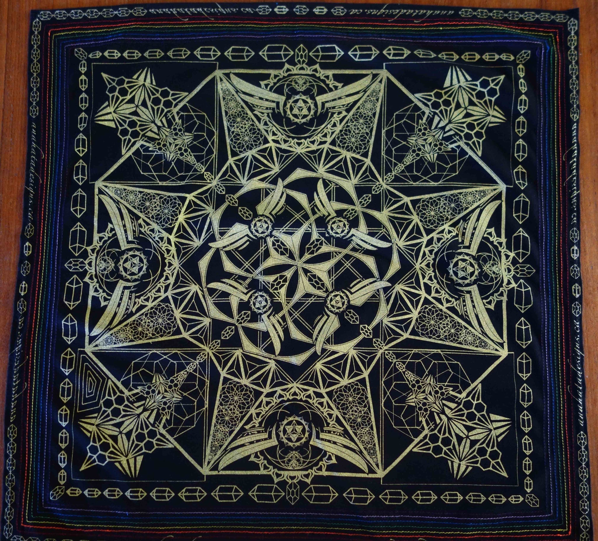 Hella Sacred™ Gem Tessaract Bandanna