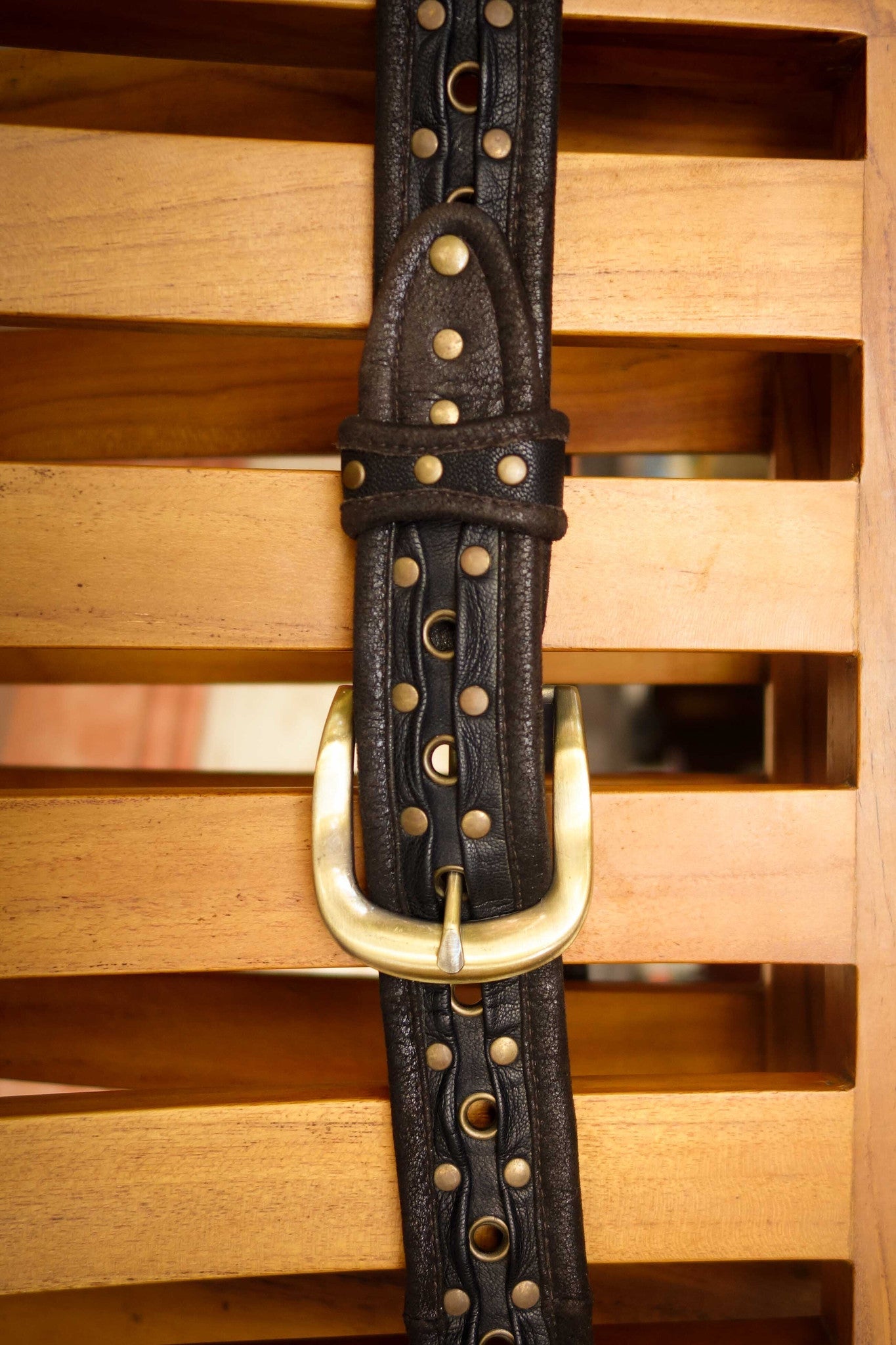 Python leather belt - anahata designs/infiniti now